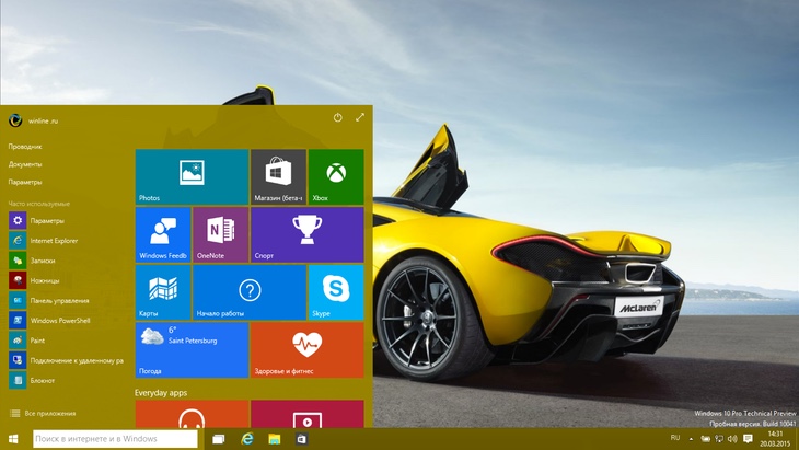 Вышла Windows 10 Technical Preview Build 10041 [скриншоты]