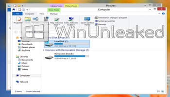 Скриншоты новой темы интерфейса Windows 8