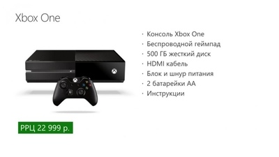 Рассекречена стоимость Xbox One в России
