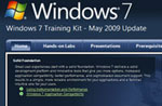 Краткий обзор Windows 7 RC Training Kit для разработчиков ПО