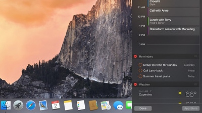 Новые изменения OS X Yosemite Developer Preview 5