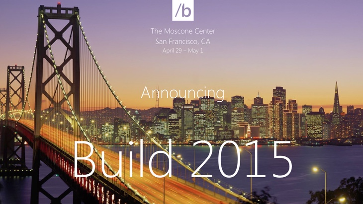 Регистрация на Build 2015 начнётся 22 января