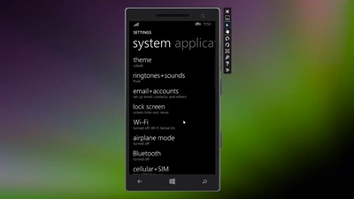 Видео работы Windows Phone 8.1