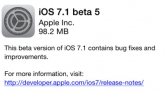Вышла iOS 7.1 beta 5