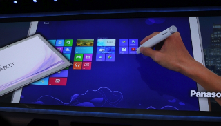 Panasonic представила 20” планшет с Windows 8