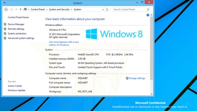 Скриншоты обновления Windows 8.1