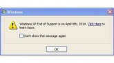 Microsoft напомнит о переходе с Windows XP