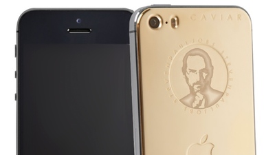 iPhone 5S с изображением Стива Джобса за 133 000 рублей