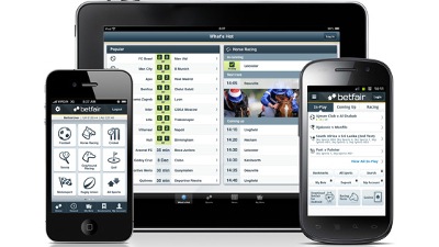 Биржа ставок Бетфаир выпустила мобильные приложения