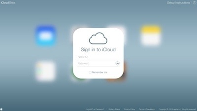 Бета-версия сервиса iCloud в стиле iOS 7