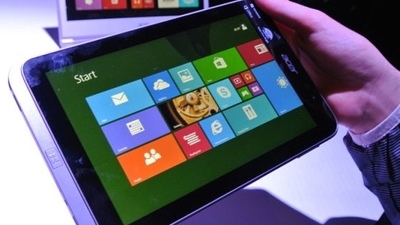 Первое фото планшета Acer на Windows 8.1