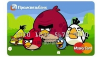 Кредитные карты Angry Birds от Промсвязьбанка