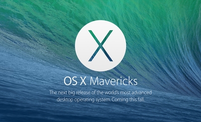 Финальная версия OS X Mavericks выйдет в октябре
