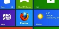Скриншот браузера Firefox в интерфейсе Metro