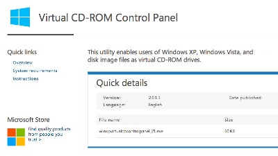 Монтирование .ISO в Windows XP, Vista и 7 стало проще