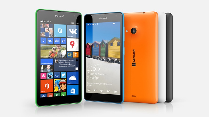 Microsoft решит проблему с тачскрином Lumia 535