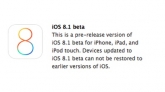 Apple выпустила iOS 8.1 beta 1 для разработчиков