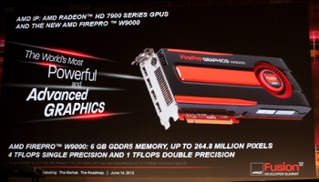 AMD показала новую видеокарту FirePro W9000