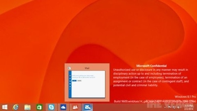 В Сеть утекла тестовая сборка Windows 8.1 Update 1