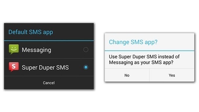 Android 4.4 KitKat получит новые приложения для SMS и MMS