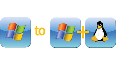 Windows XP и Linux на одном компьютере - XP ставится первой