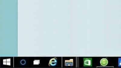 Иконка Cortana на панели задач Windows 10