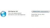 Промо-коды для загрузки OS X Server 3.0 for Mavericks