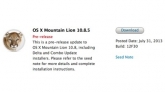 Apple выпустила седьмую бета-версию OS X 10.8.5