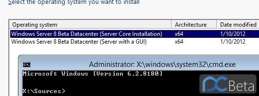 Windows Server 8 Beta