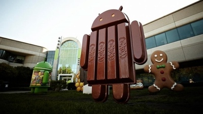 Android 4.4 KitKat установлена на 2,5% устройств